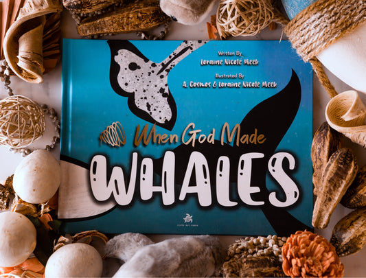 When God Made Whales Hardcover Book